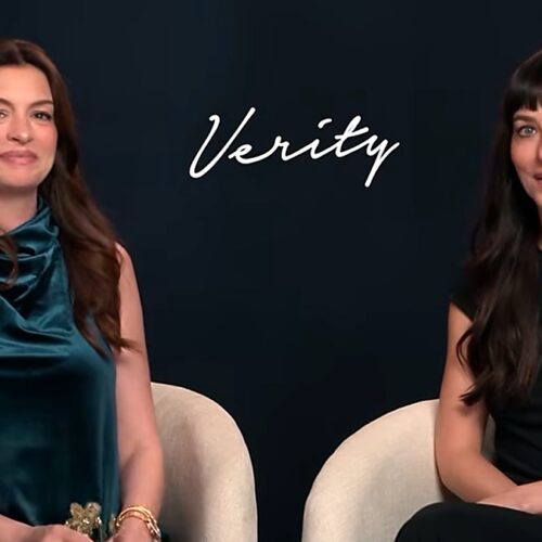 Anne Hathaway Dakota Johnson Verity