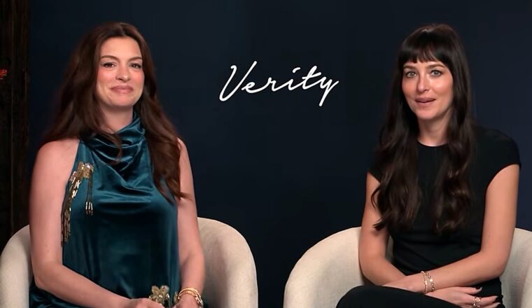 Anne Hathaway Dakota Johnson Verity