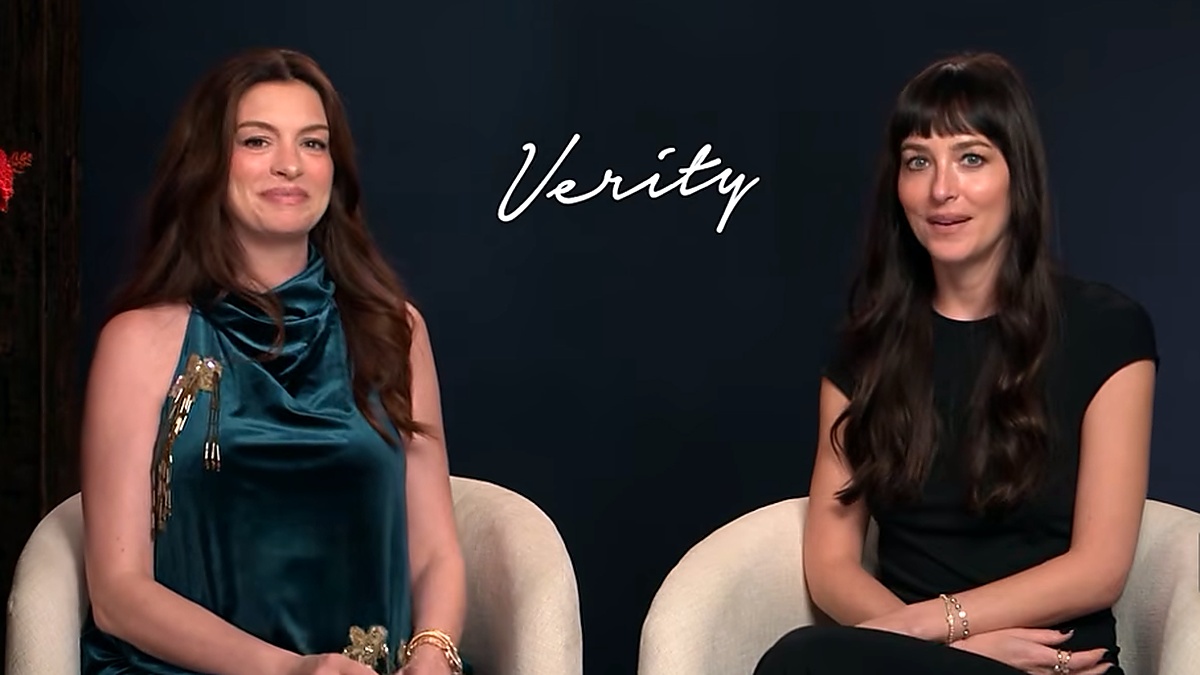 Anne Hathaway Dakota Johnson Verity
